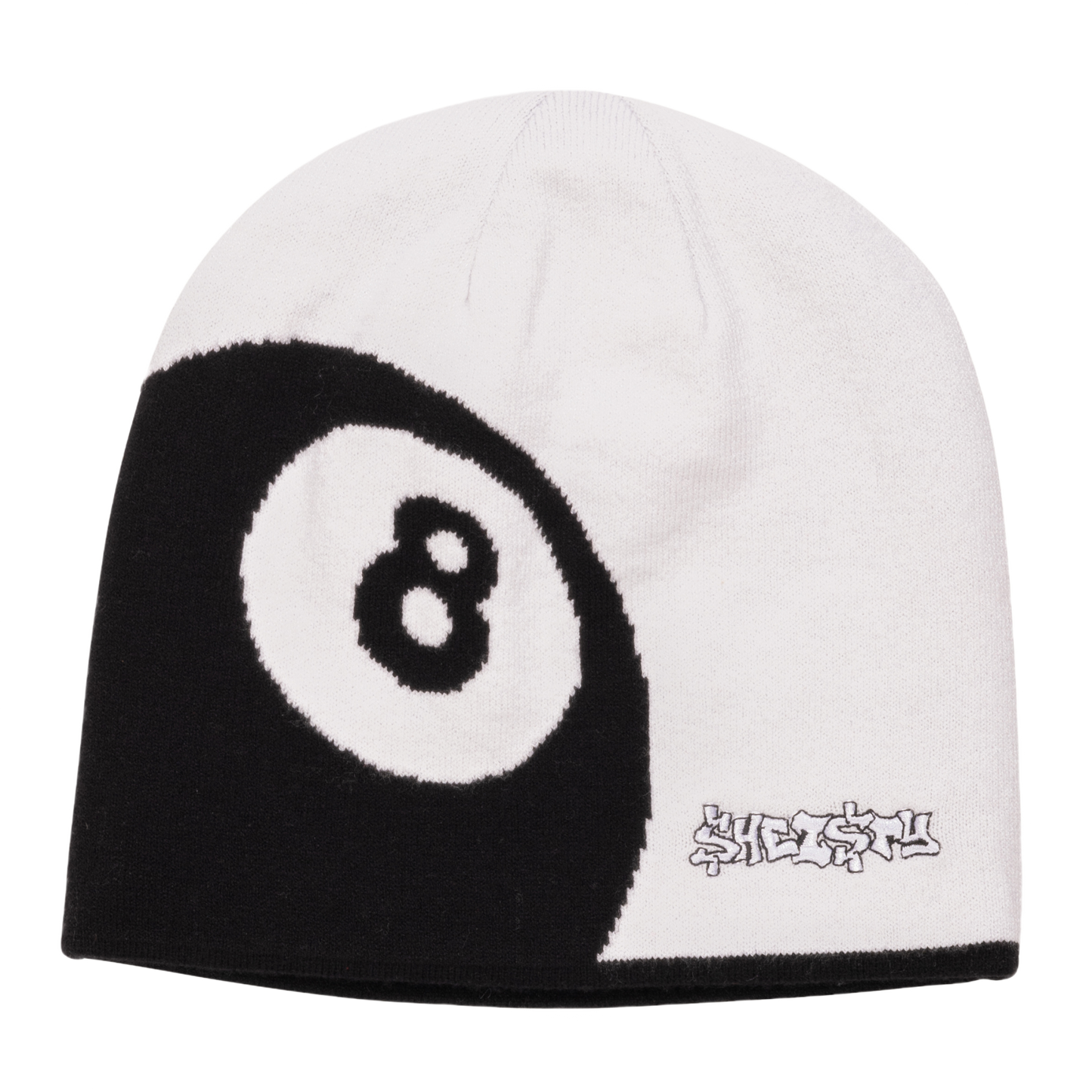 8-BALL SKULLY BEANIE