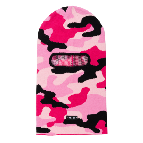 CAMO PINK MASK