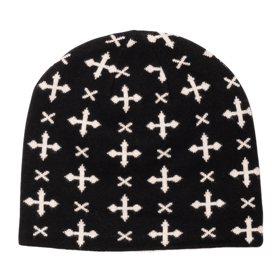 CROSS SKULLY BEANIE