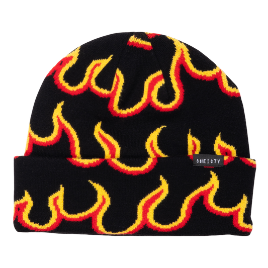 FLAME STRIPES BEANIE